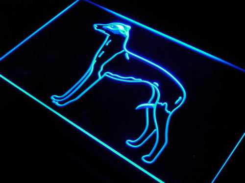 Italian Greyhound Dog Breeder Neon Light Sign